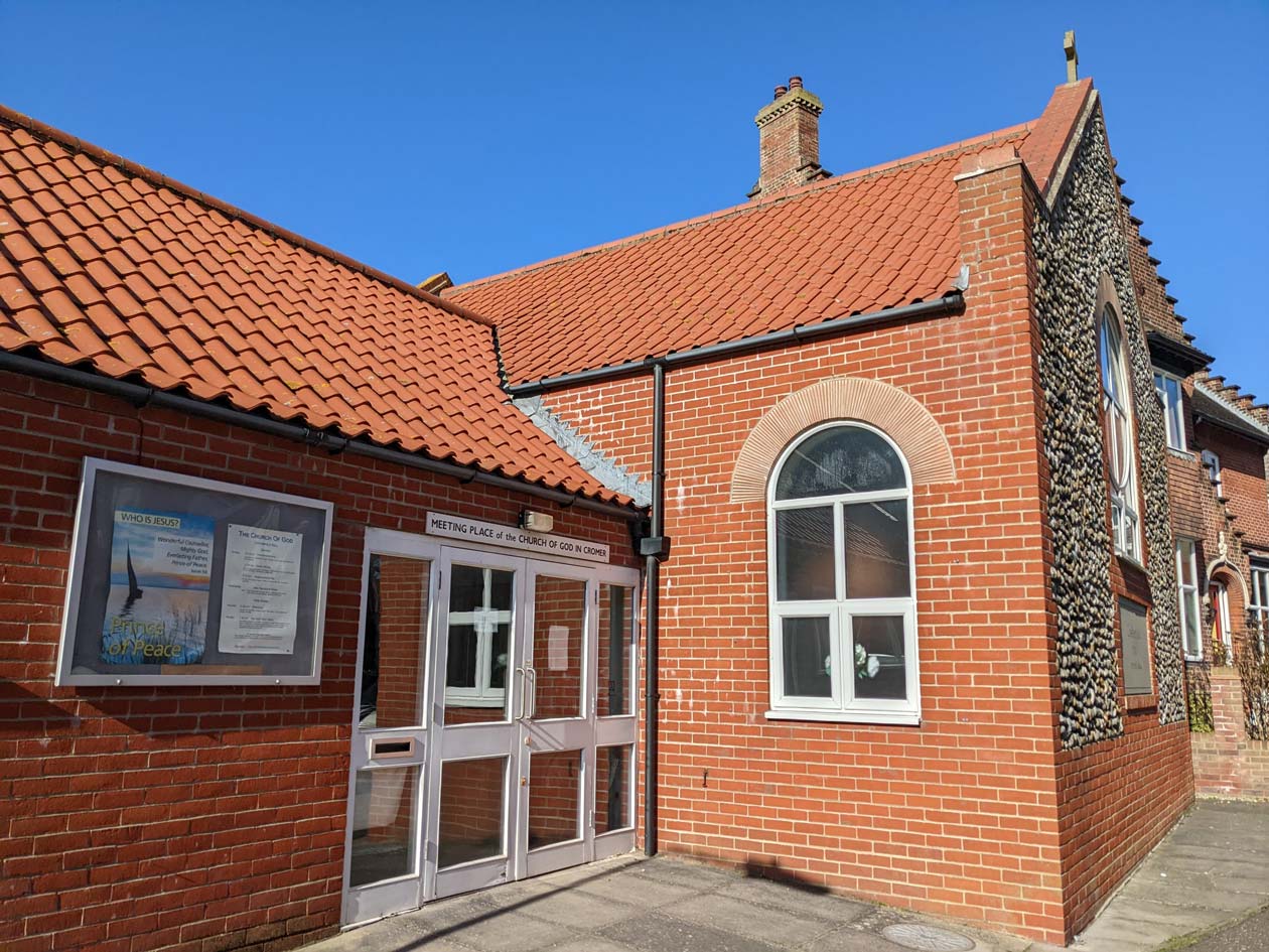 Church of God in Cromer - Exterior