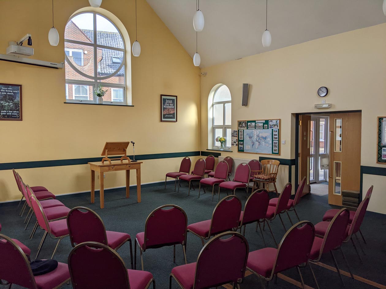 Church of God - main hall